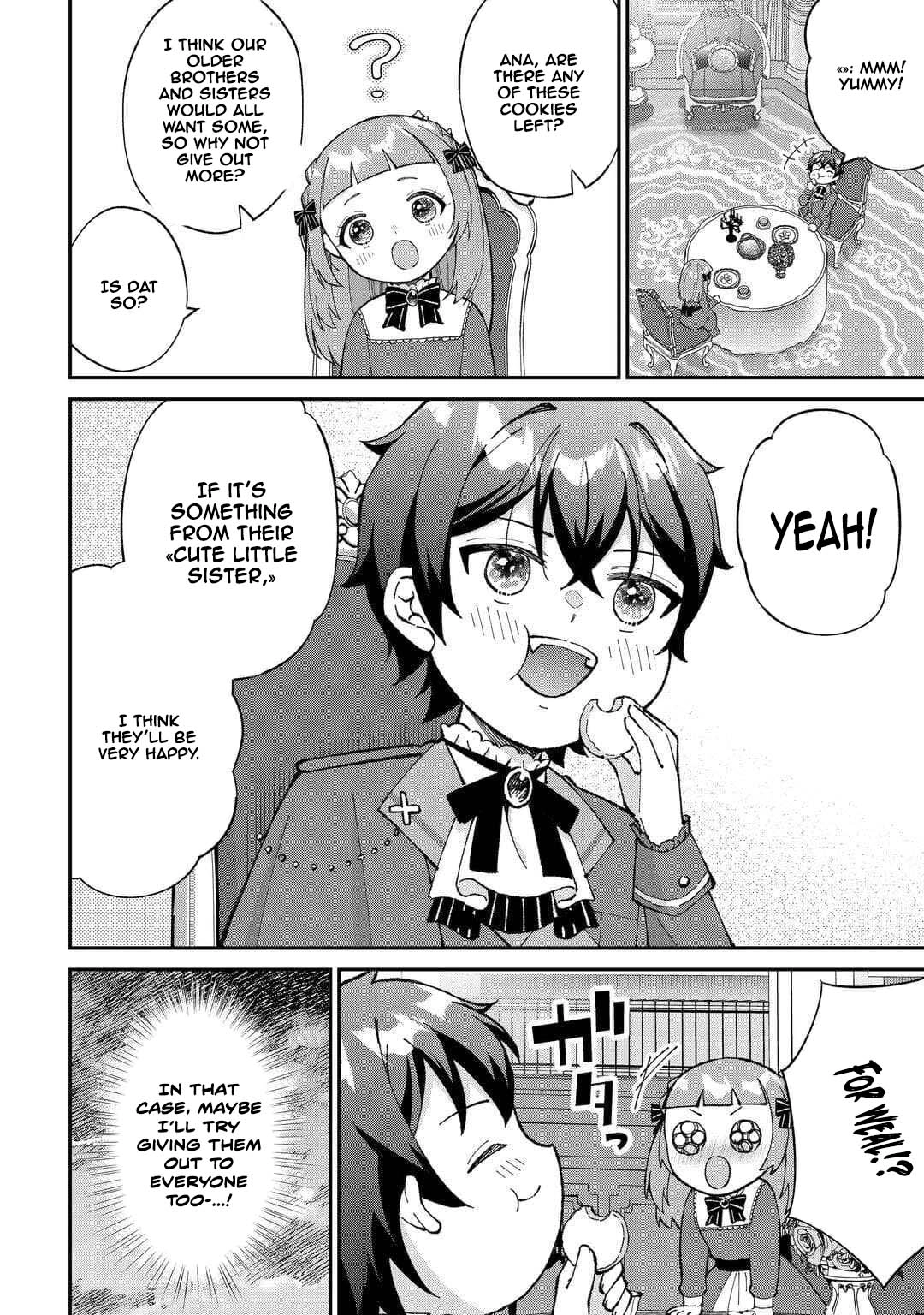 My Family Is Overpowered!  The Reincarnated Youngest Princess Saves the World While Being Spoiled Chapter 3 - .. Page 14